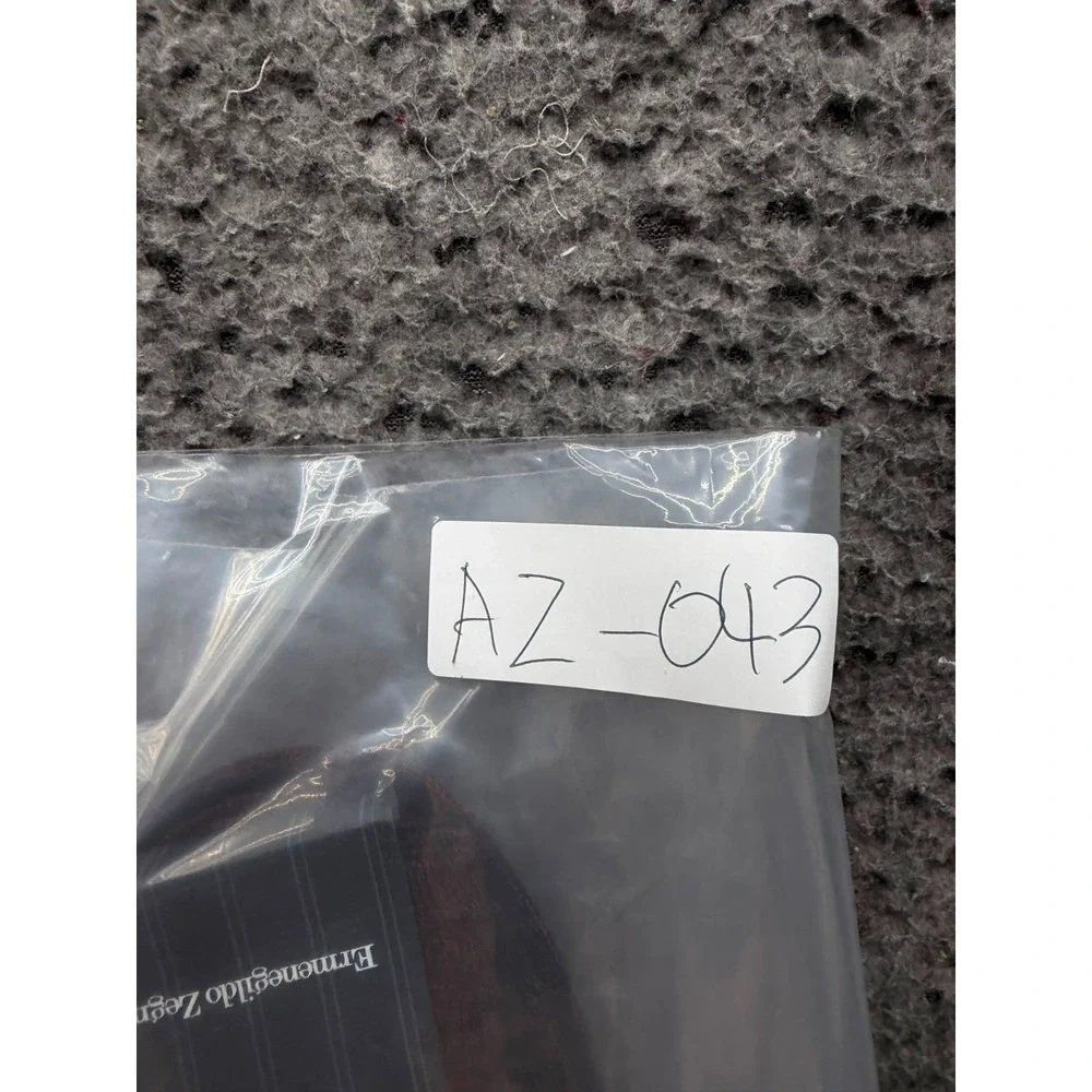 NWT Ermenegildo Zegna Flawless Knee Socks Dark Chocolate One Size Unisex
